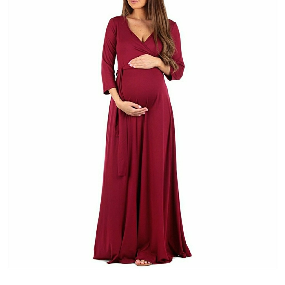 NWT XL Mother Bee Maternity Dress/ long Maxi Dress